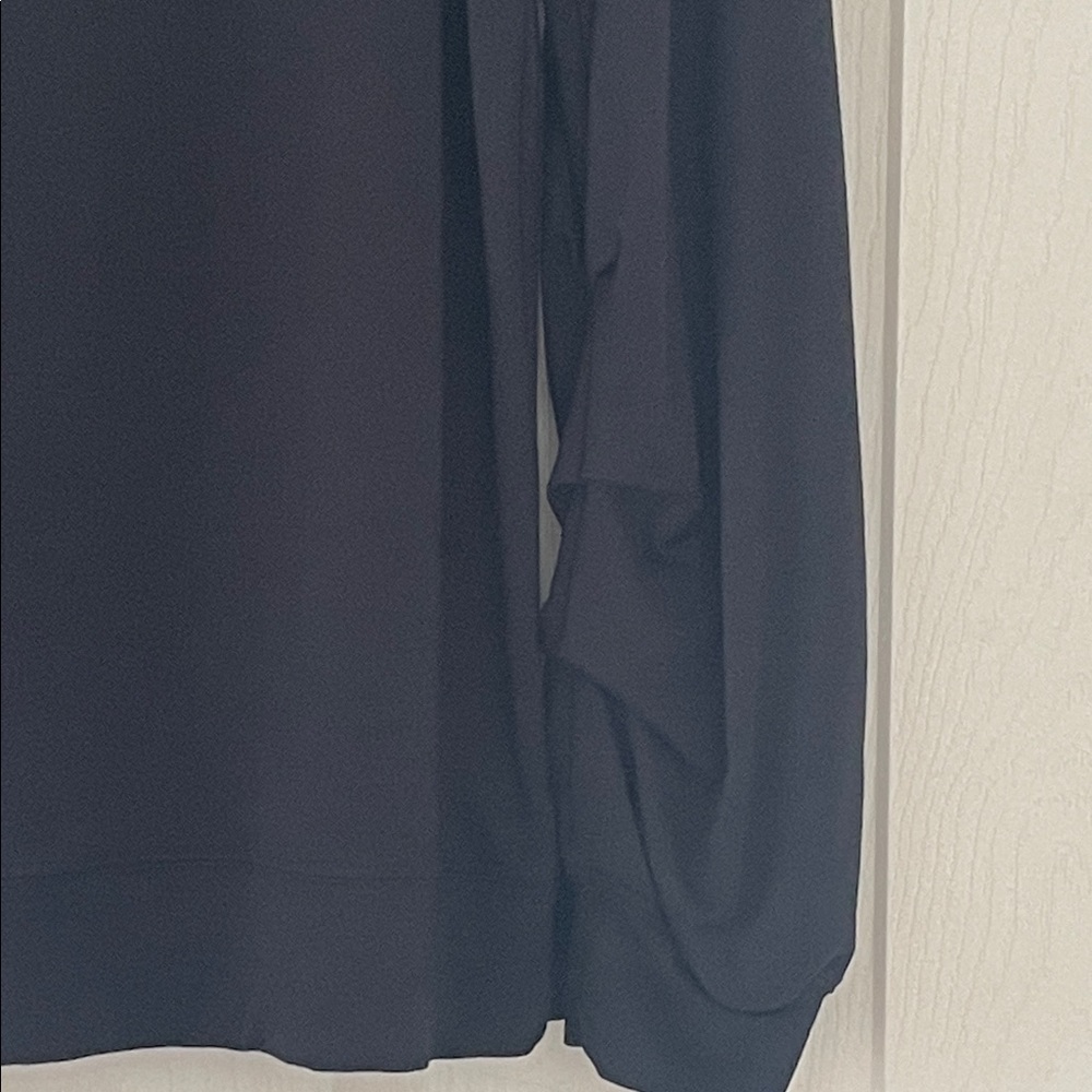 Halogen Black Long Sleeve Top - Picture 6 of 7